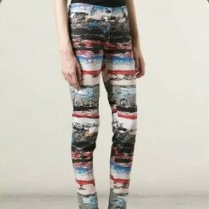 Opening Ceremony Terrazzo Print Size 2 Skinny Jean